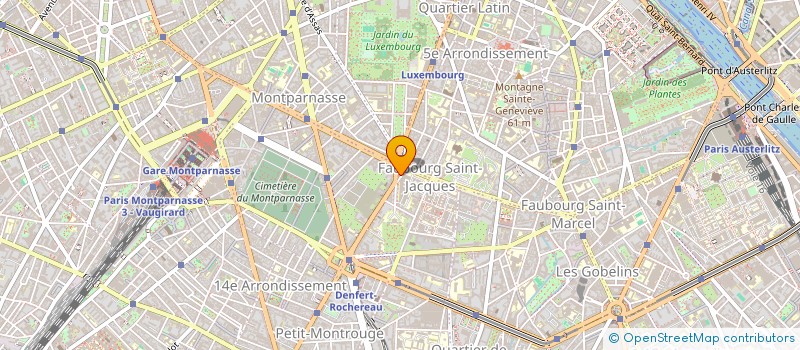 localisation de l'entreprise MONSIEUR ROGER BARBILLAT  PARIS