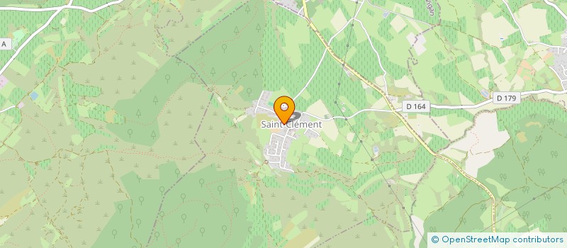 localisation de l'entreprise MONSIEUR ROGER BARIN  SAINT-CLEMENT