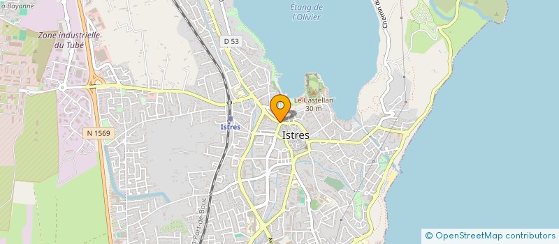 localisation de l'entreprise MONSIEUR ROGER BARRELLE  ISTRES