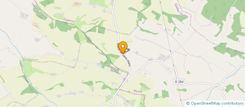 localisation de l'entreprise MONSIEUR ROGER BARTHE  GAILLAC-TOULZA