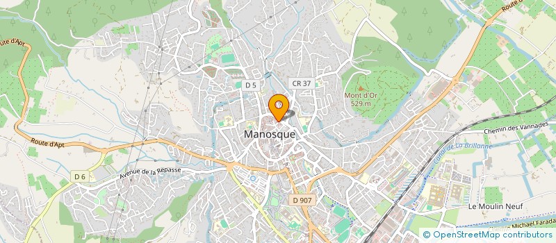 localisation de l'entreprise MONSIEUR ROGER BASSANELLI à MANOSQUE