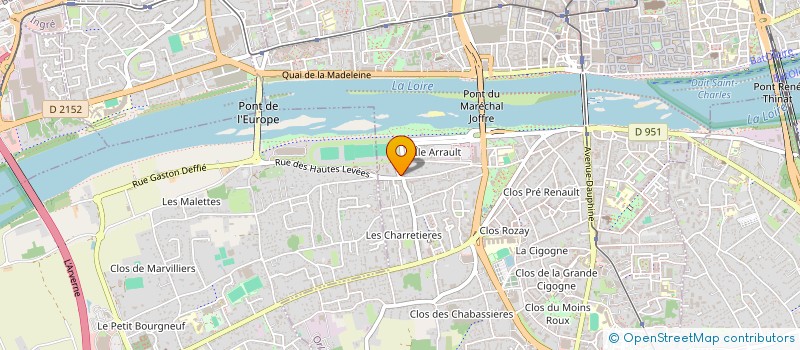 localisation de l'entreprise MONSIEUR ROGER BAUDOIN à ORLEANS
