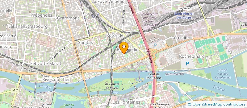 localisation de l'entreprise MONSIEUR ROGER BEAUMONT  TOURS