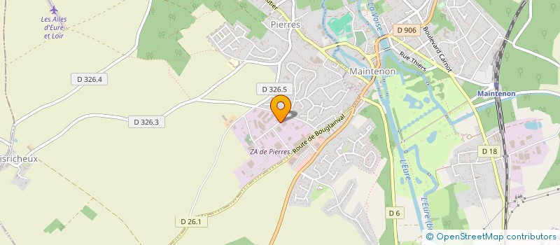localisation de l'entreprise MONSIEUR ROGER BEAUNEZ à PIERRES
