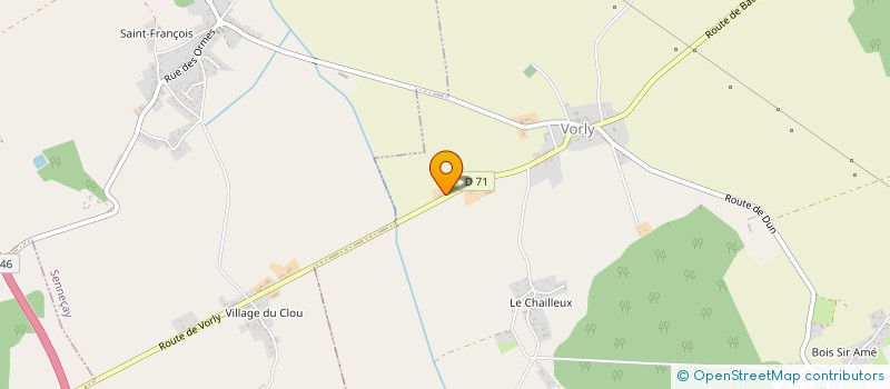 localisation de l'entreprise MONSIEUR ROGER BEAUPERE  VORLY