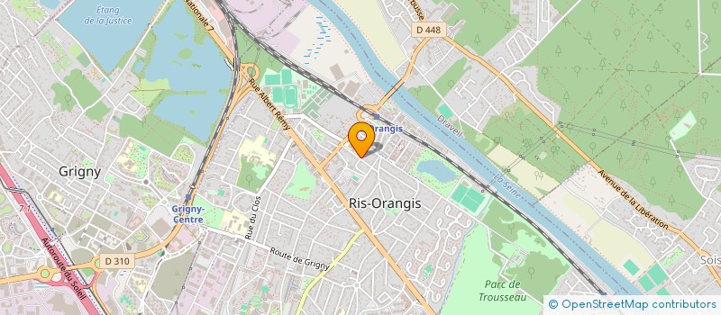 localisation de l'entreprise MONSIEUR ROGER BEDEAU à RIS-ORANGIS