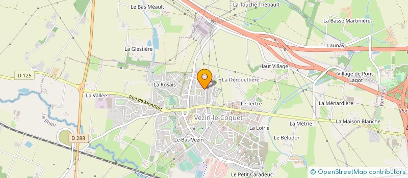 localisation de l'entreprise MONSIEUR ROGER BELLOIR  VEZIN-LE-COQUET