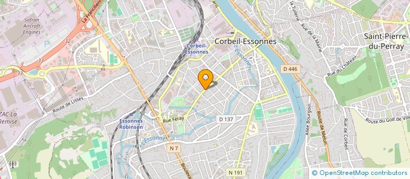 localisation de l'entreprise MONSIEUR ROGER BELZANNE à CORBEIL-ESSONNES