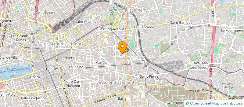 localisation de l'entreprise MONSIEUR ROGER BEN SOUSSAN à MARSEILLE