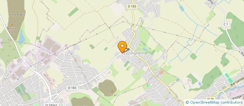 localisation de l'entreprise MONSIEUR ROGER BENARD  LOZINGHEM