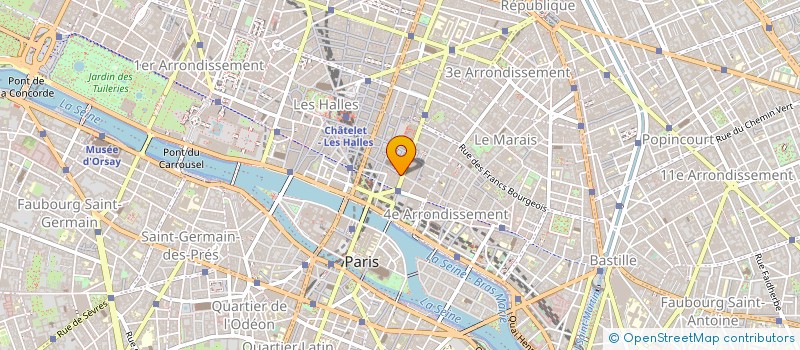 localisation de l'entreprise MONSIEUR ROGER BENEVANT  PARIS