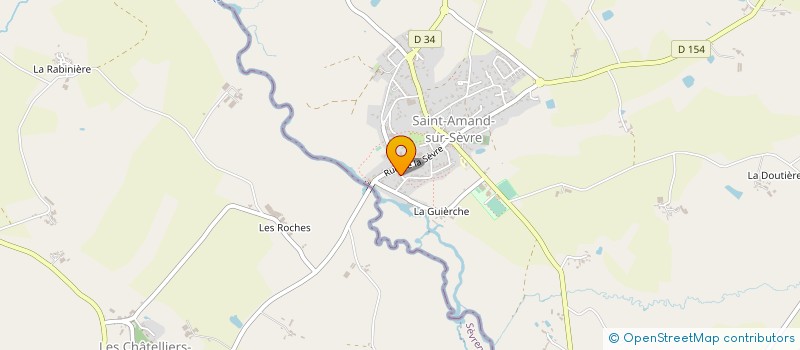 localisation de l'entreprise MONSIEUR ROGER BERAUD  MAULEON