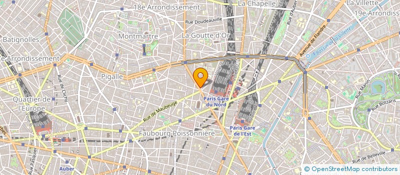 localisation de l'entreprise MONSIEUR ROGER BERDUGO à PARIS