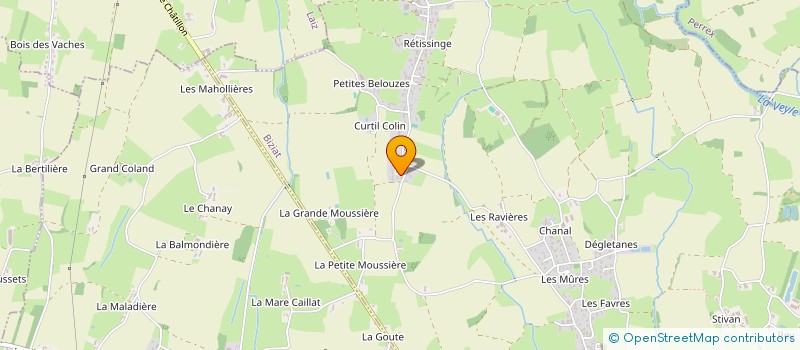 localisation de l'entreprise MONSIEUR ROGER BERNET à BIZIAT