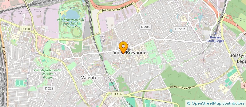 localisation de l'entreprise MONSIEUR ROGER BERTHOMIEU à LIMEIL-BREVANNES