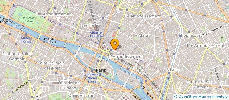 localisation de l'entreprise MONSIEUR ROGER BERTOZZI  PARIS