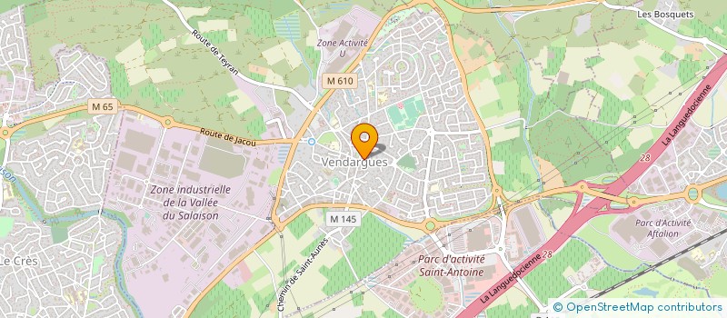 localisation de l'entreprise MONSIEUR ROGER BERTRAND à VENDARGUES