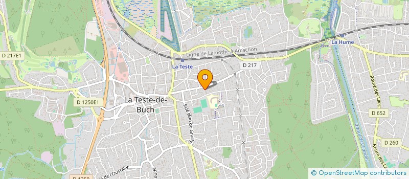 localisation de l'entreprise MONSIEUR ROGER BESNIER à LA TESTE-DE-BUCH