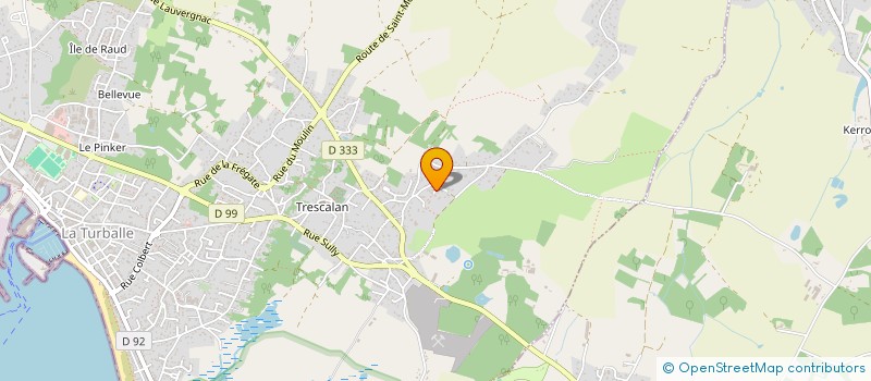 localisation de l'entreprise MONSIEUR ROGER BESSE  LA TURBALLE