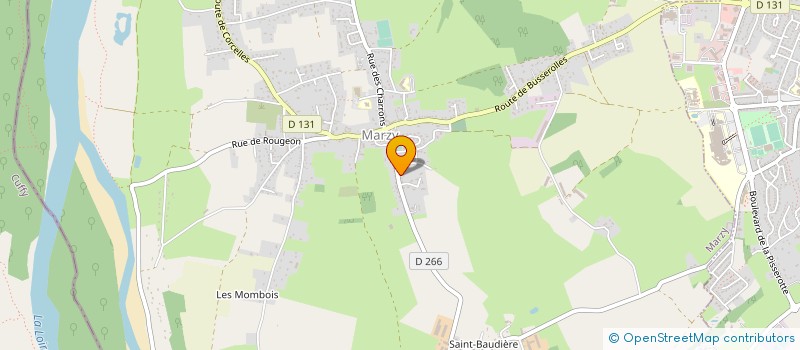 localisation de l'entreprise MONSIEUR ROGER BEURIAT à MARZY