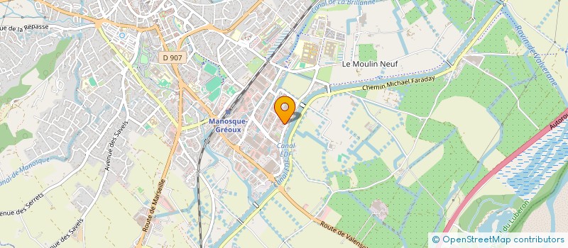 localisation de l'entreprise MONSIEUR ROGER BIAGI à MANOSQUE