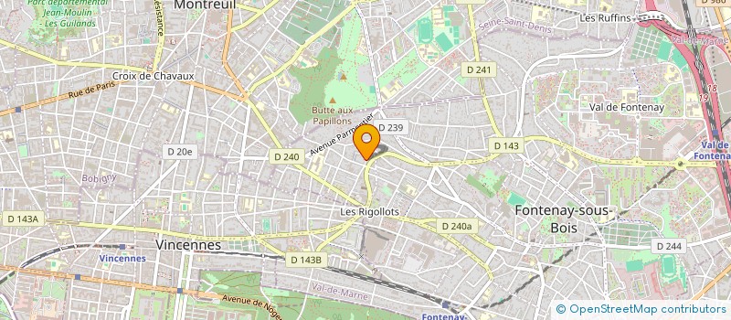 localisation de l'entreprise MONSIEUR ROGER BIASI à FONTENAY-SOUS-BOIS