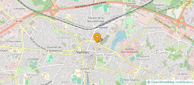 localisation de l'entreprise MONSIEUR ROGER BIDOUL à VANNES