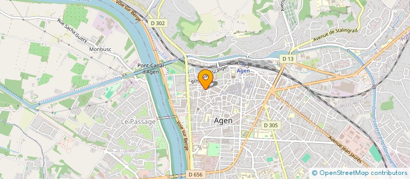 localisation de l'entreprise MONSIEUR ROGER BILLY  AGEN