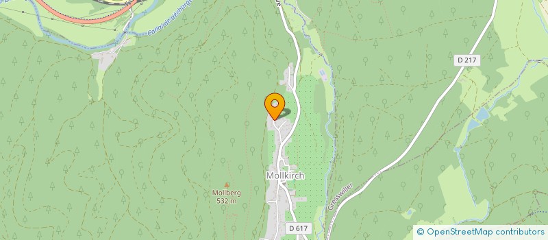 localisation de l'entreprise MONSIEUR ROGER BISCH  MOLLKIRCH