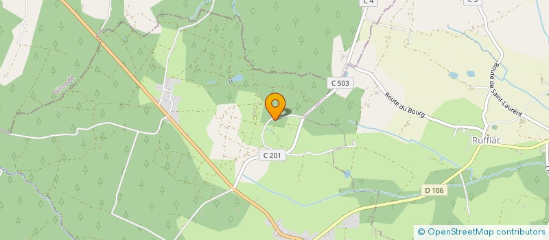 localisation de l'entreprise MONSIEUR ROGER BLADIER  ANTAGNAC