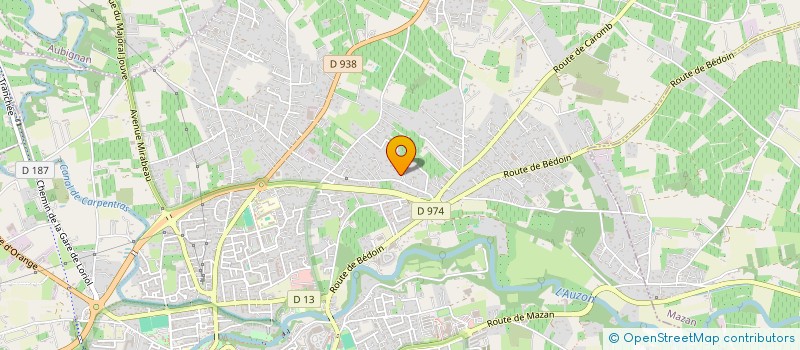 localisation de l'entreprise MONSIEUR ROGER BLANC à CARPENTRAS