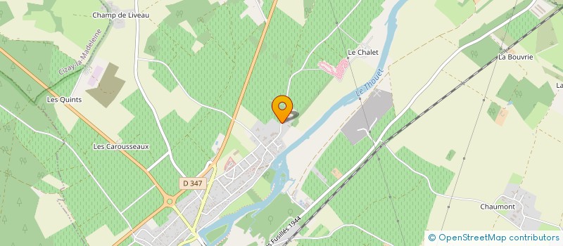 localisation de l'entreprise MONSIEUR ROGER BLOUDEAU  MONTREUIL-BELLAY