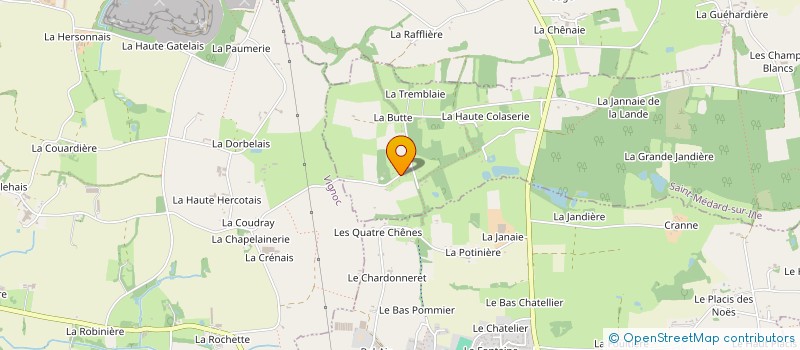 localisation de l'entreprise MONSIEUR ROGER BOHUON à SAINT-MEDARD-SUR-ILLE