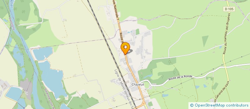 localisation de l'entreprise MONSIEUR ROGER BOIT  VARENNES-SUR-ALLIER