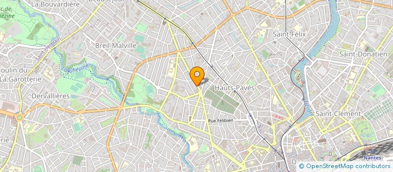 localisation de l'entreprise MONSIEUR ROGER BONNAUD à NANTES
