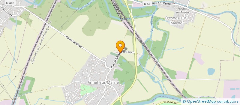 localisation de l'entreprise MONSIEUR ROGER BORTOLOTTI  ANNET-SUR-MARNE