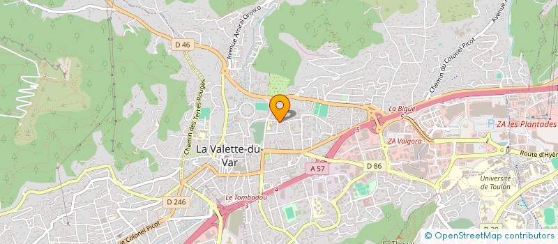 localisation de l'entreprise MONSIEUR ROGER BOSCO à LA VALETTE DU VAR