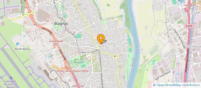 localisation de l'entreprise MONSIEUR ROGER BOUBILA à BLAGNAC