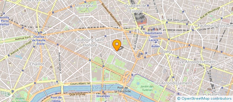 localisation de l'entreprise MONSIEUR ROGER BOUCHET à PARIS