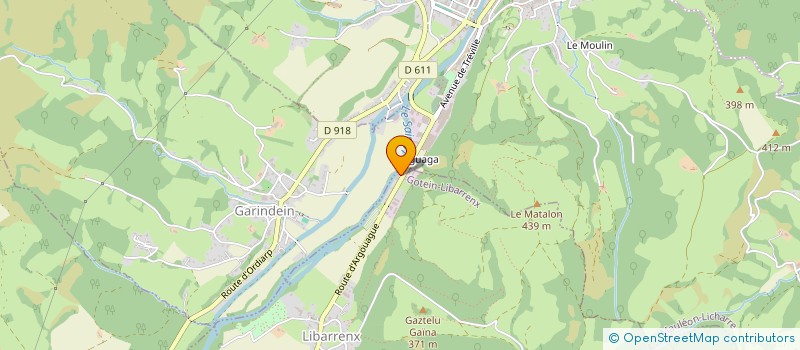 localisation de l'entreprise MONSIEUR ROGER BOUILLON  GARINDEIN