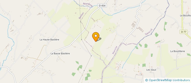 localisation de l'entreprise MONSIEUR ROGER BOUILLY à MONTBRAY