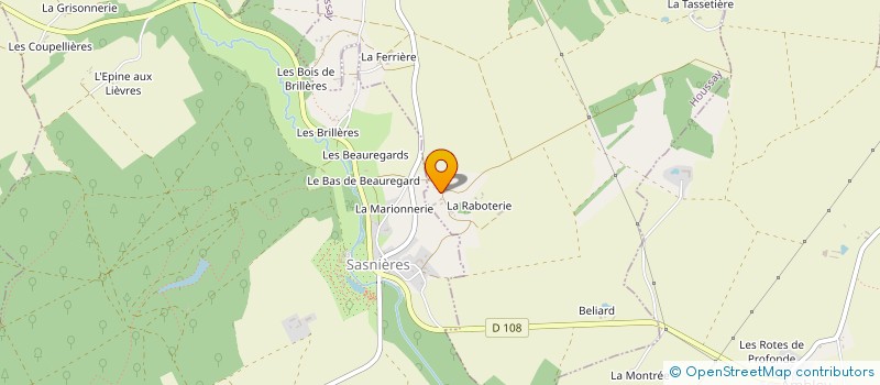localisation de l'entreprise MONSIEUR ROGER BOUTARD à HOUSSAY
