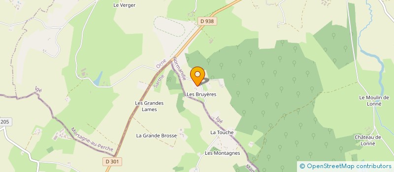 localisation de l'entreprise MONSIEUR ROGER BOUTTIER à APPENAI-SOUS-BELLEME