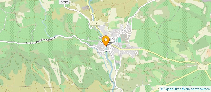 localisation de l'entreprise MONSIEUR ROGER BRETEAU  VILLENEUVE-MINERVOIS