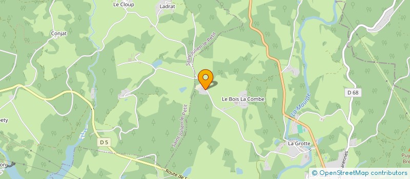 localisation de l'entreprise MONSIEUR ROGER BREUIL  PEYRAT-LE-CHATEAU