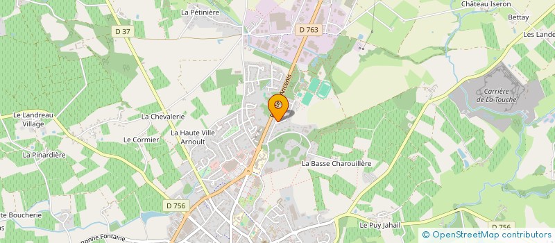 localisation de l'entreprise MONSIEUR ROGER BROCHARD  VALLET