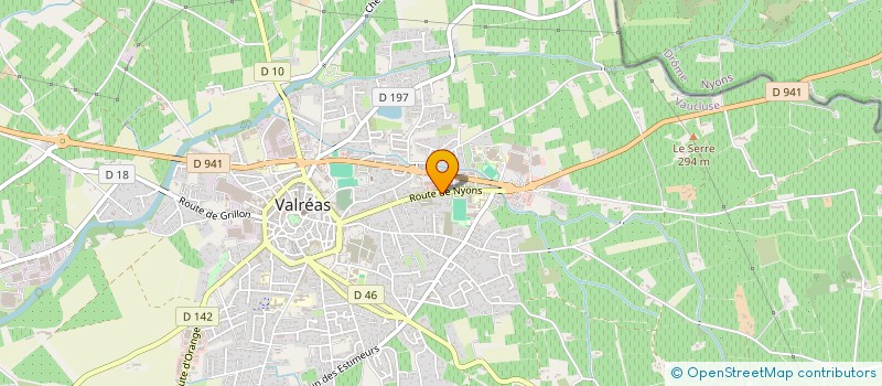 localisation de l'entreprise MONSIEUR ROGER BROCHENY à VALREAS