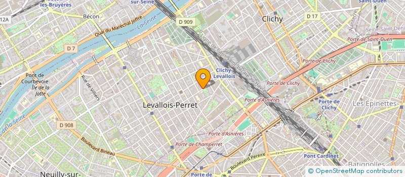 localisation de l'entreprise MONSIEUR ROGER BROWN à LEVALLOIS-PERRET