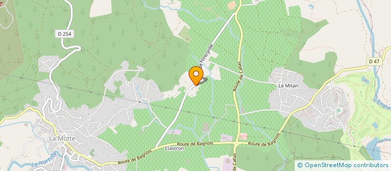 localisation de l'entreprise MONSIEUR ROGER BRUNO à LA MOTTE