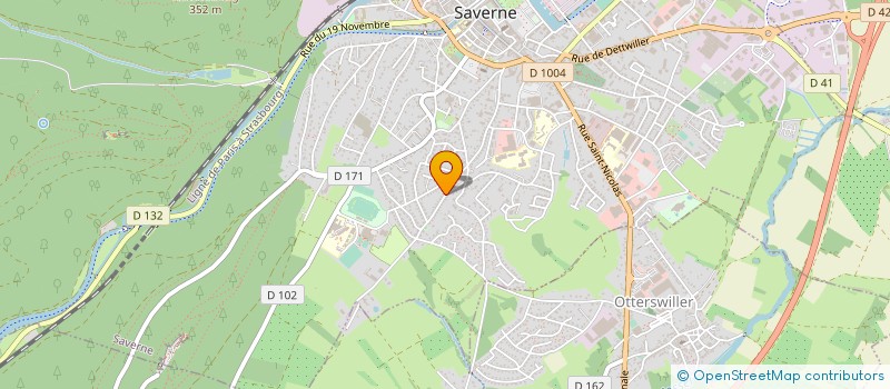 localisation de l'entreprise MONSIEUR ROGER BUCHY  SAVERNE